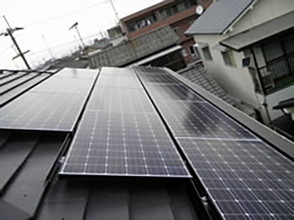 太陽光設置工事（松山市内　T様邸　4.2KW）